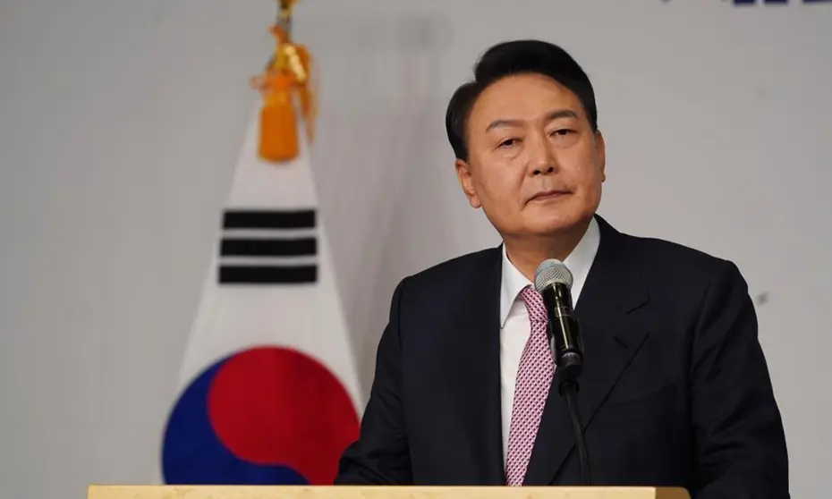 Yoon Suk Yeol, presidente de Corea del Sur. (Foto: Global Times).