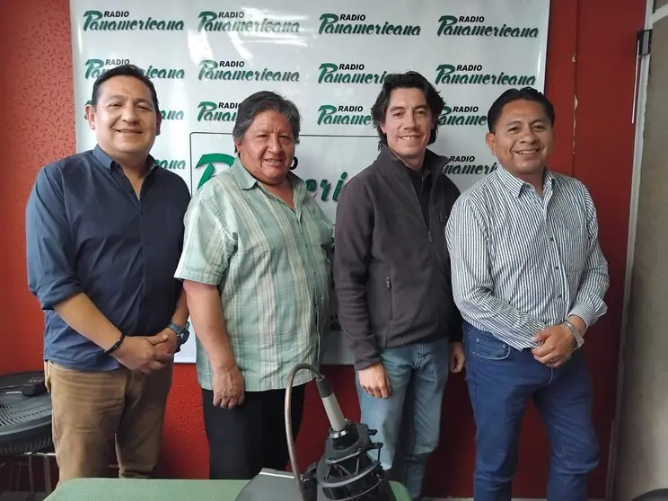 De izquierda a derecha: Jos&eacute; Luis Bedregal, Manuel Morales, Manuel Mercado y Jos&eacute; Luis Flores.
