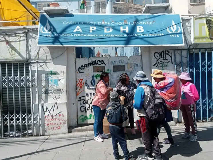 APDHB. (Foto: RR. SS.).