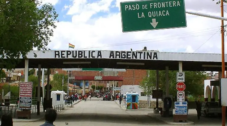 Frontera Bolivia y Argentina (Foto. RR.SS)