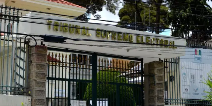 Tribunal Supremos Electoral, La Paz (FOTO. TSE)