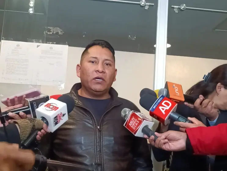 Freddy L&oacute;pez, diputado MAS (FOTO. La Patria)