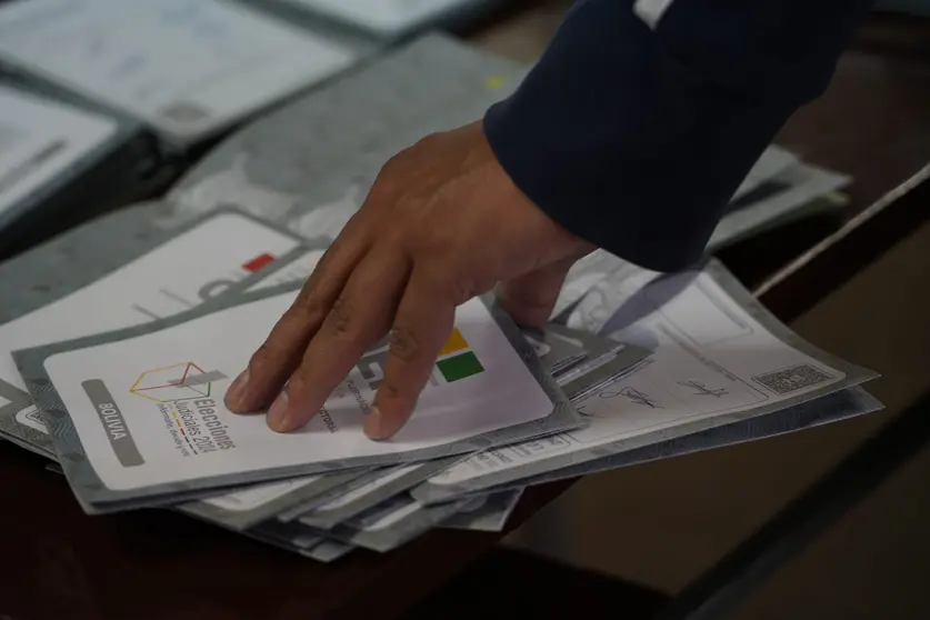 Elecciones generales. (Foto. ABI).