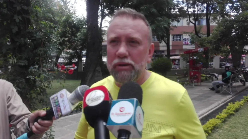 Virginio Lema, miembro del Bunker. (Foto: Voz Tarija).