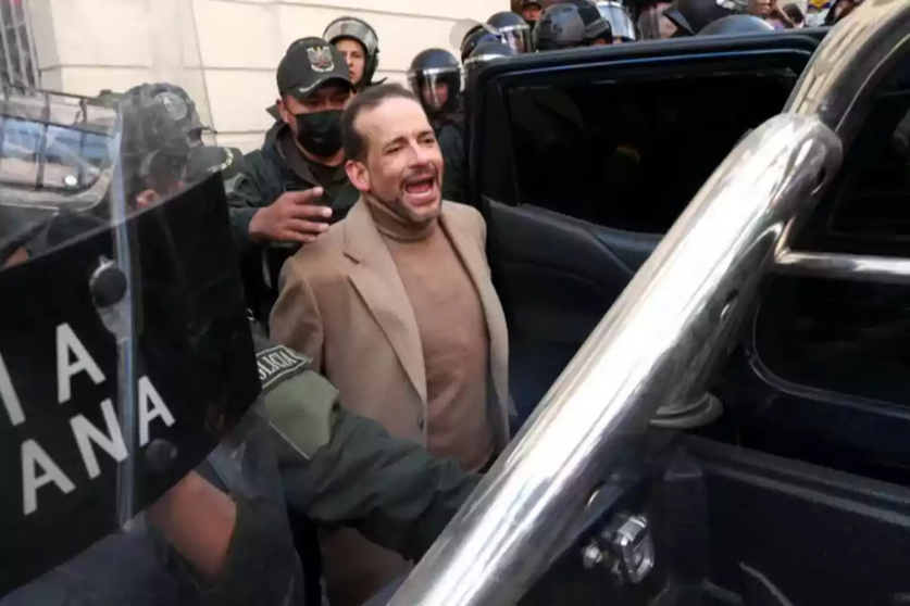 Luis Fernando Camacho, gobernador electo de Santa Cruz. (Foto. LDD).