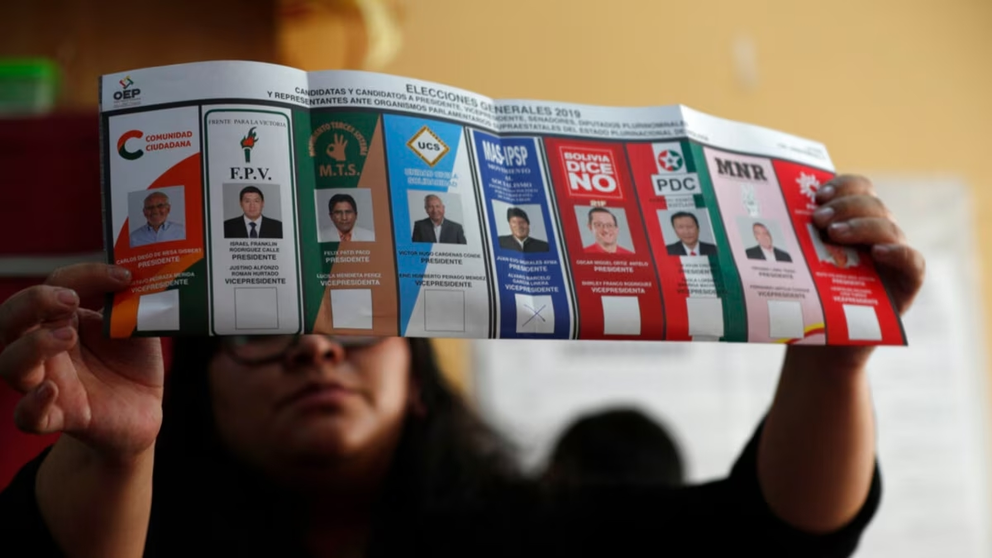 Papeleta 2019 (Foto: Voz Am&eacute;rica)