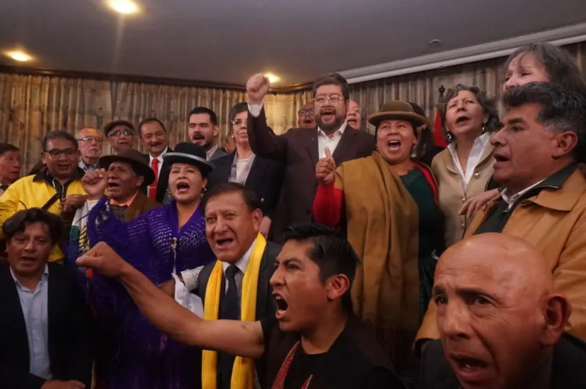 Bloque de unidad ratifica a Samuel Doria Medina como candidato &uacute;nico. (Foto. La Raz&oacute;n).