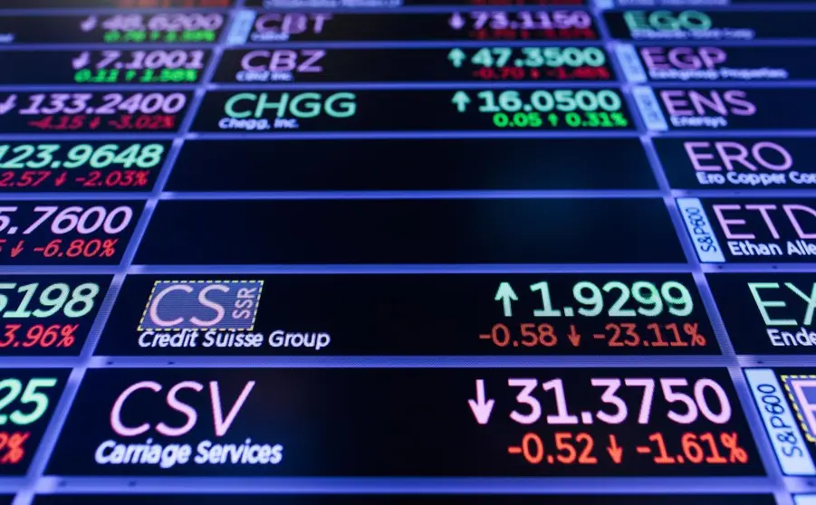 N&uacute;meros de bolsa de valores. (Foto: Qu&eacute; pasa).