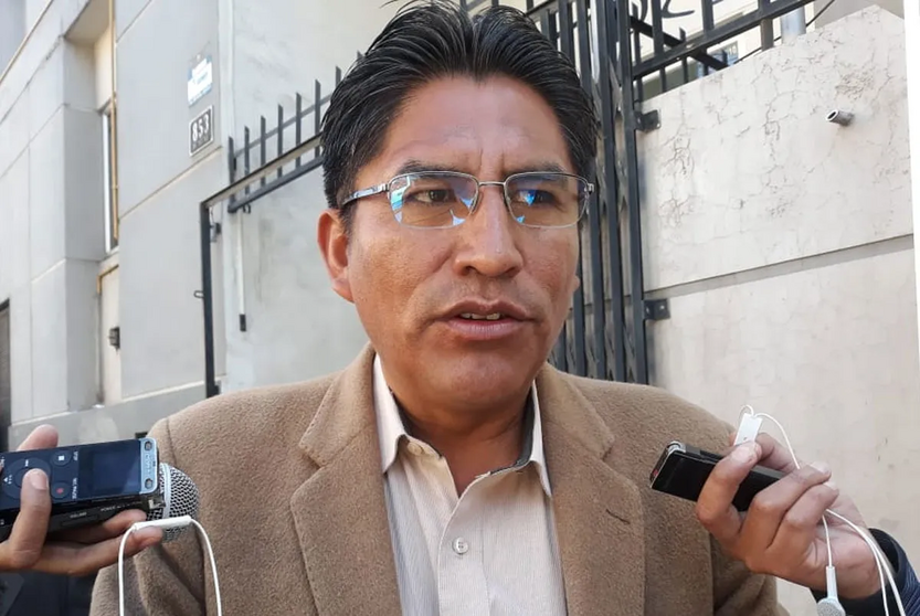 Felix Patzi, pol&iacute;tico boliviano. (Foto. TIB).