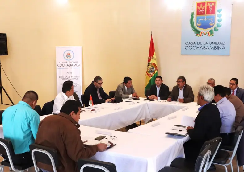 Comit&eacute; C&iacute;vico de Cochabamba. (Foto: Comit&eacute; Pro Santa Cruz).