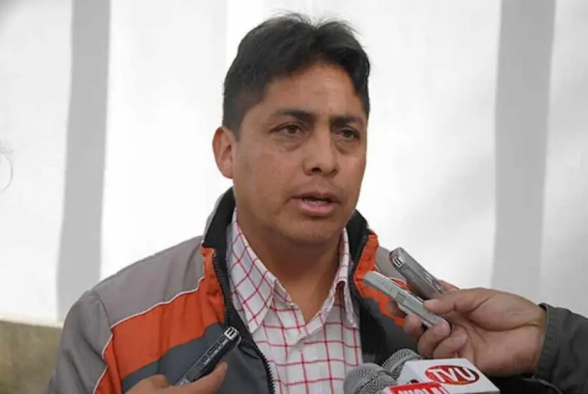 Jes&uacute;s Gira, presidente comit&eacute; c&iacute;vico de Tarija. (Foto. El Pa&iacute;s).
