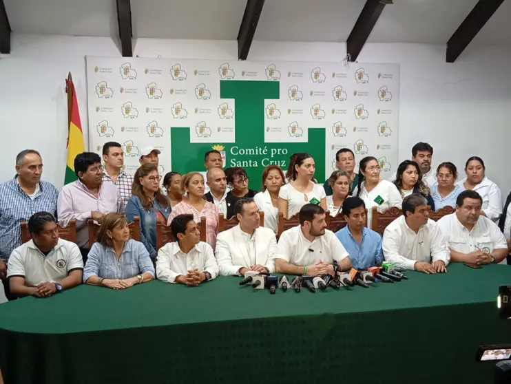 Comit&eacute; Pro Santa Cruz. (Foto: El Deber).