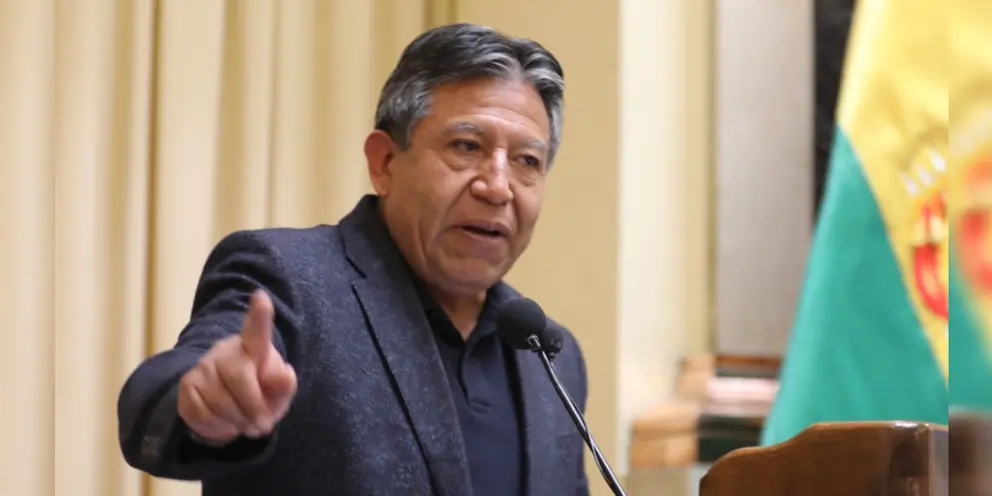 David Choquehuanca, vicepresidente de Bolivia. (Foto. Bolivia)