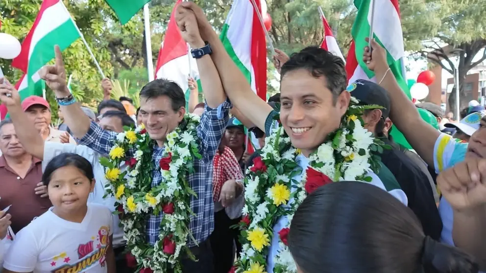 Edman Lara, candidato a la vicepresidencia. (Foto: Erbol).