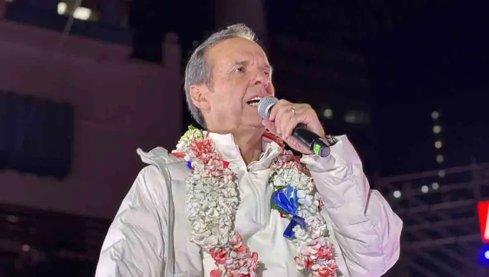 Jorge Tuto Quiroga, candidato a la presidencia. (Foto. Enfoque News).