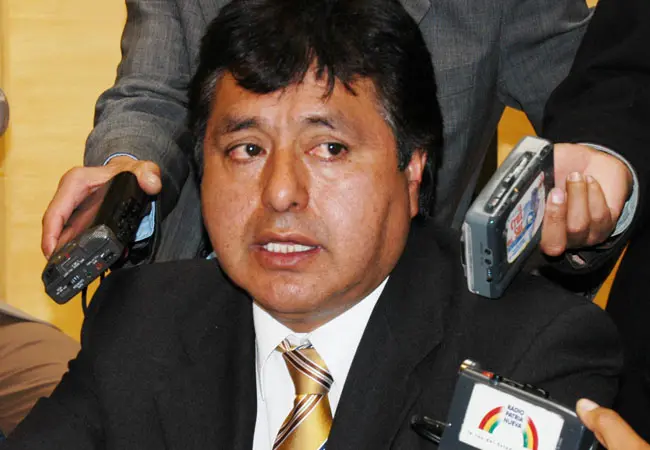 Luis Velasquez, abogado. (Foto. Bolivia).