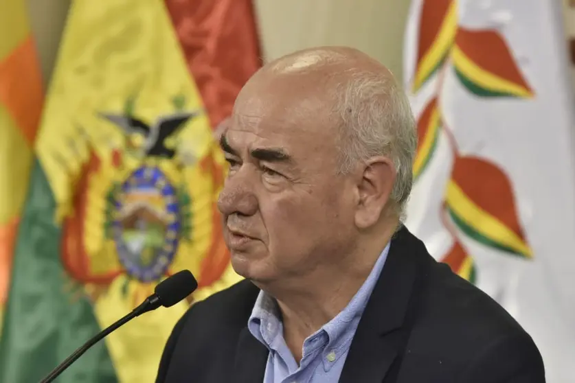 Jos&eacute; Luis Parada, exministro. (Foto. RR. SS.).