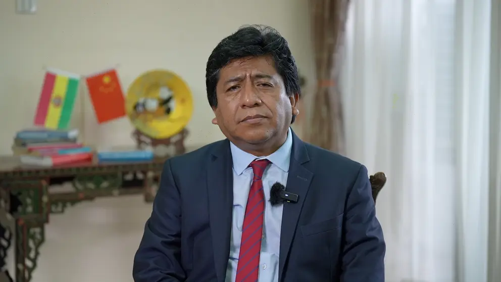 Elmer Catarina, canciller. (Foto. CGTN).