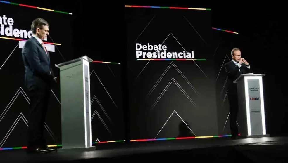 Debate presidencial. (Foto. Enfoque News).