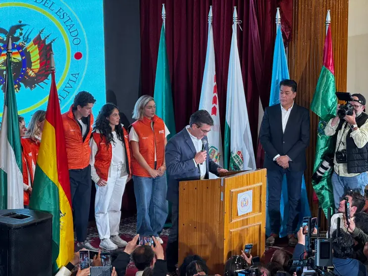 Rodrigo Paz, presidente electo de Bolivia.