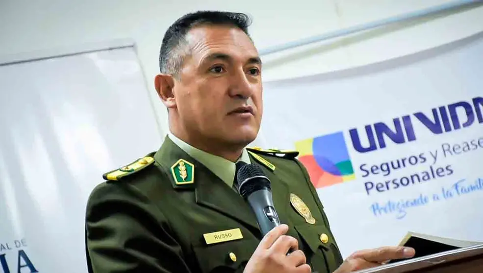 Augusto Russo, comandante general. (Foto. Enfoque News).