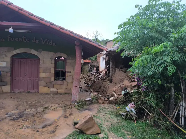 Da&ntilde;os en Samaipata