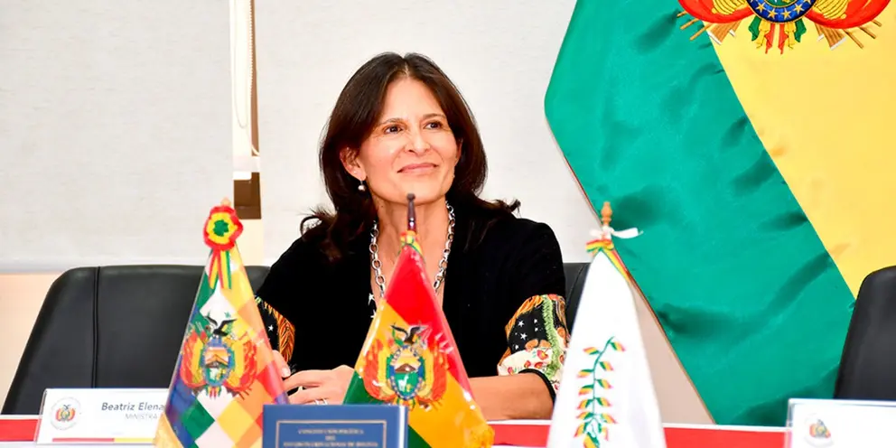 Beatriz Garc&iacute;a, ministra de educaci&oacute;n. (Foto: AEP).