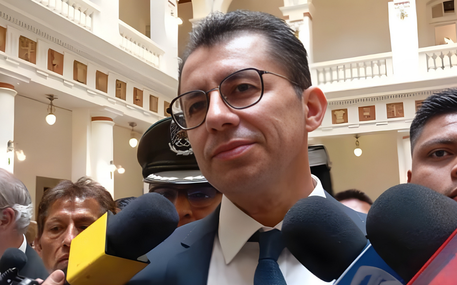 Exministro de justicia, Freddy Vidovic Foto: ABI