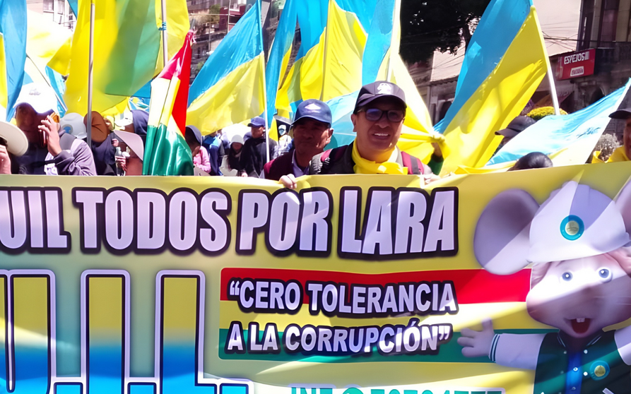 Marcha "Todos por Lara" Foto: Radio Panamericana