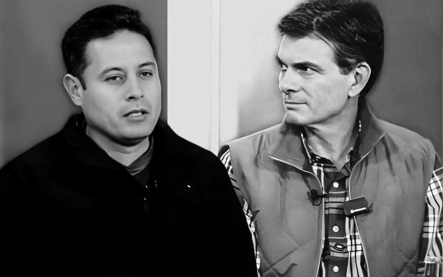 Rodrigo Paz y Edman Lara Foto: RRSS