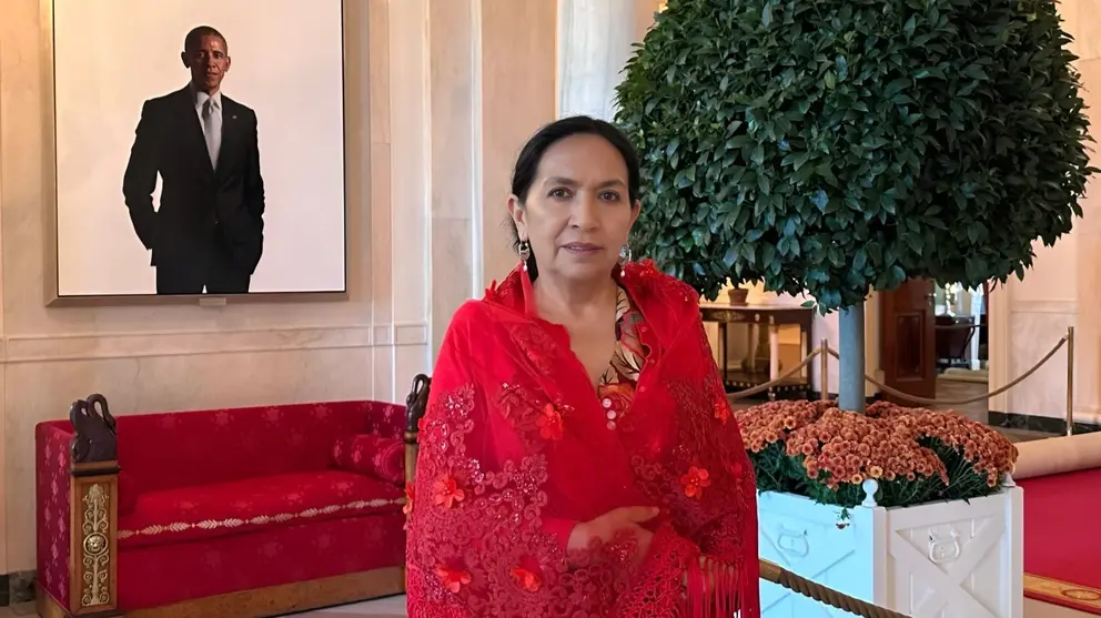 Tomasa Yarhui, senadora por Alianza LIBRE. (Foto:  RR. SS.).