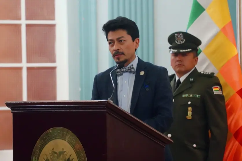 Canciller Fernando Aramayo