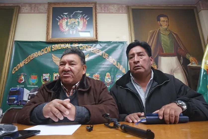 Confederaci&oacute;n Nacional de Choferes. (Foto. ABC).