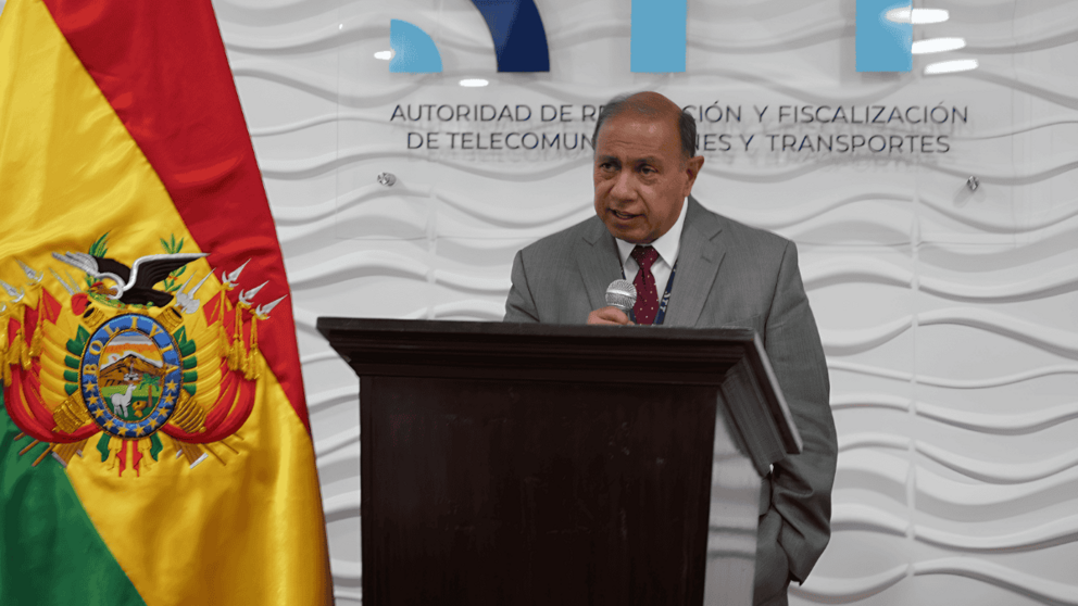 Director General de la ATT, Carlos Agreda. Foto: ATT