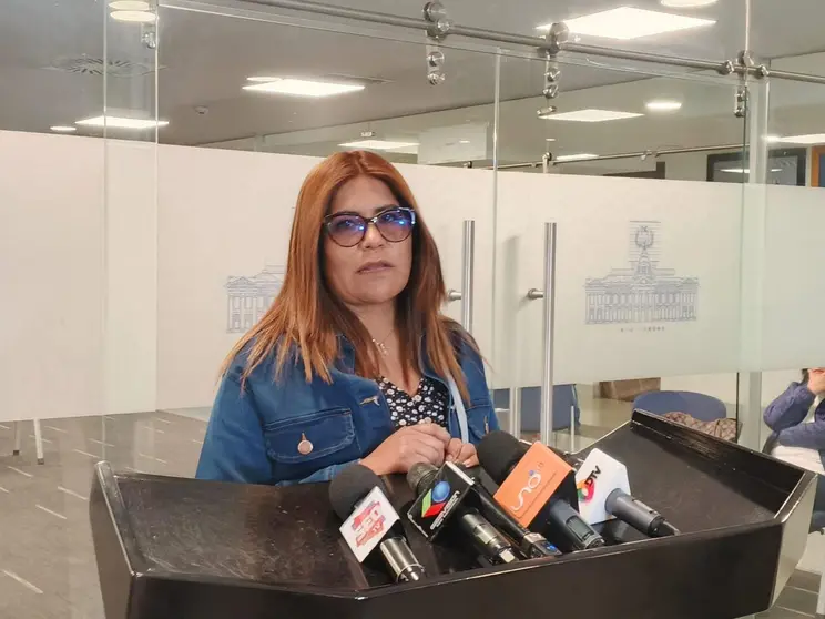 Catherinne Pinto, diputada del PDC. (Foto. RR. SS.).