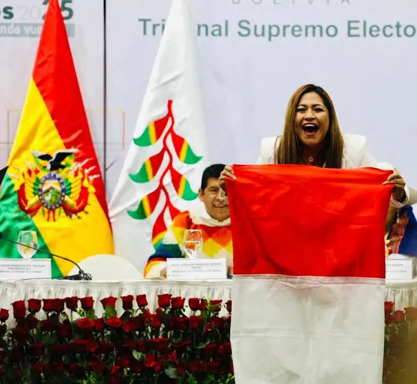 Marina Cachambi, diputada.