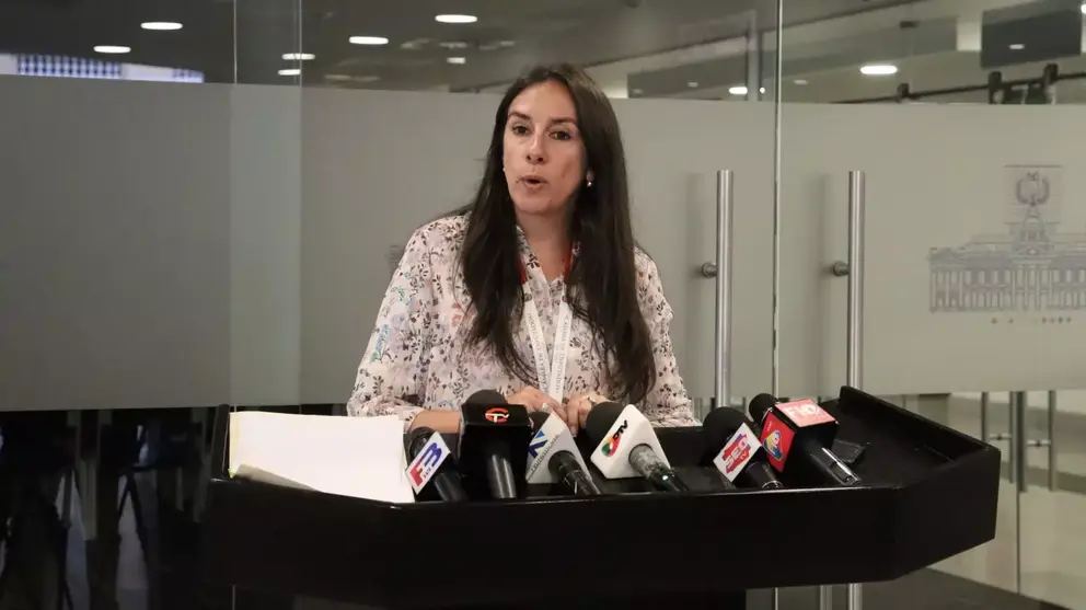 Andrea Ballivi&aacute;n, diputada de alianza Unidad. (Foto: CD).