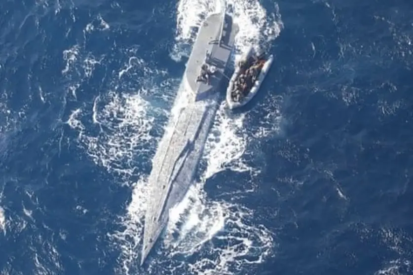 Submarino con droga.