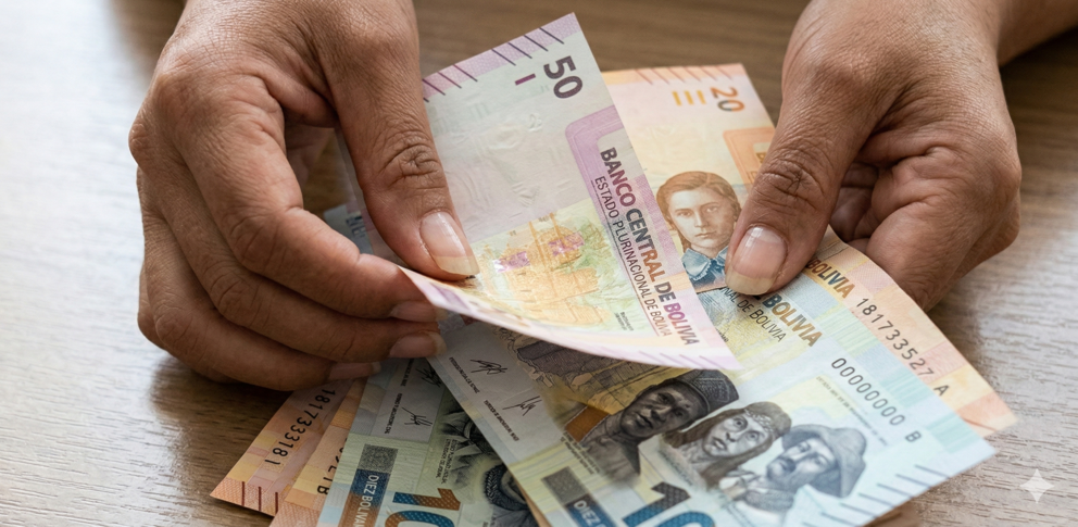 Billetes bolivianos (Foto: PANAMERICANAi)