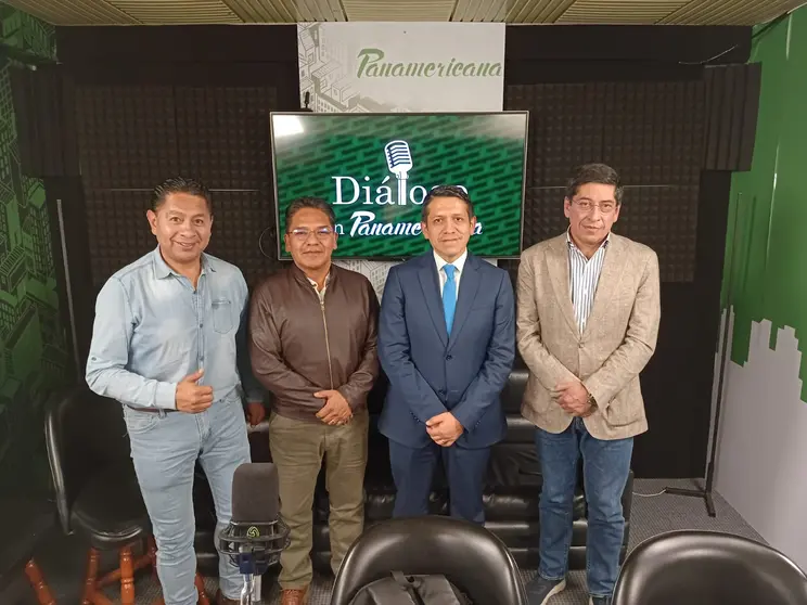 De izquierda a derecha: Jos&eacute; Luis Flores, Jorge Silva, Yamil Garc&iacute;a y Bernado Wayar.