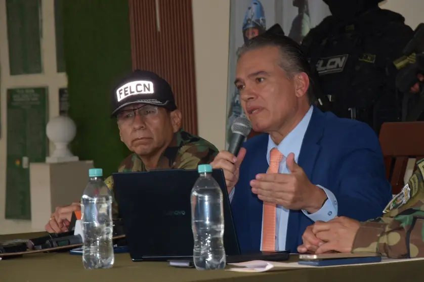 Ernesto Justiniano, viceministro. (Foto. ABC).