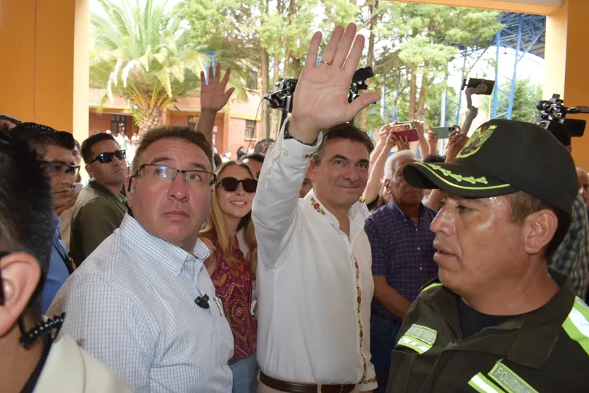 Rodrigo Paz, presidente de Bolivia en Tarija.