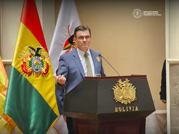 Rodrigo Paz (Foto: Ministerio de la Presidencia)