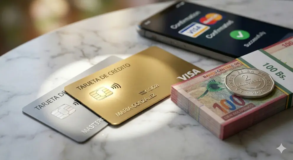 Uso de Tarjetas Bolivianas en el exterior (Foto: PanamericanAi)