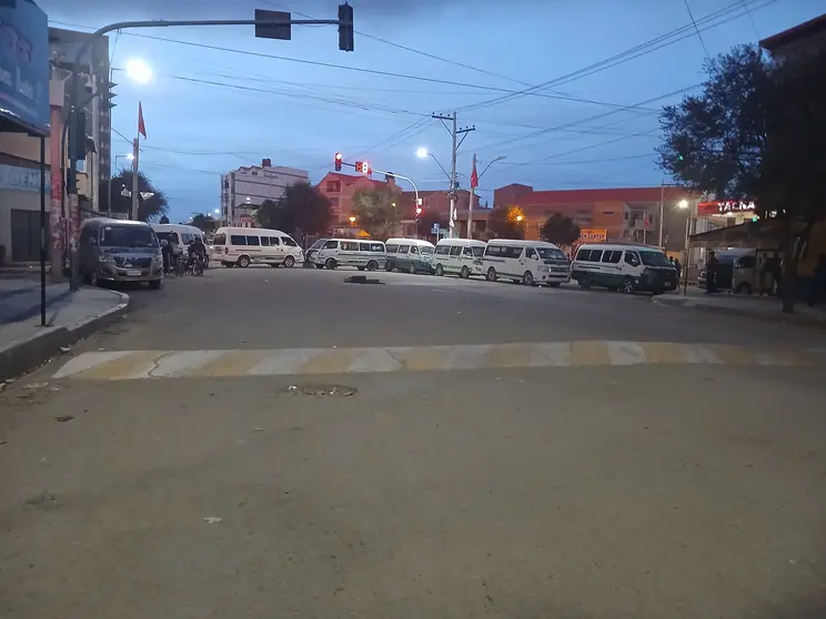 Bloqueos en Oruro (Foto: RRSS)