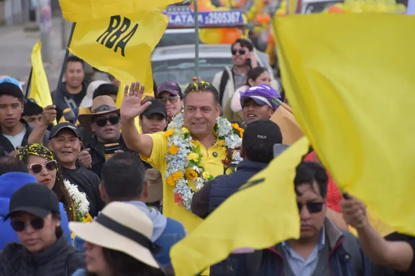 Luis Revilla, gobernador de La Paz.