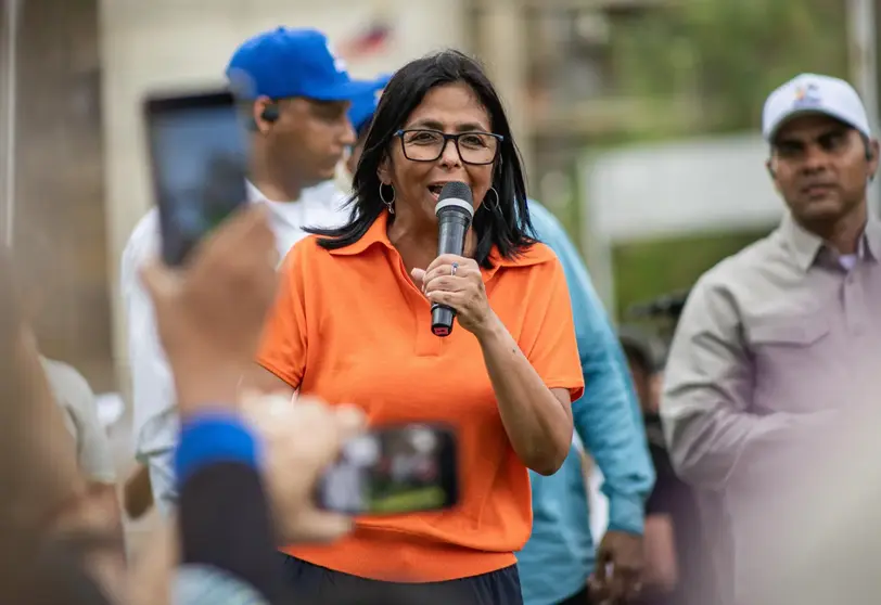 Delcy Rodr&iacute;guez