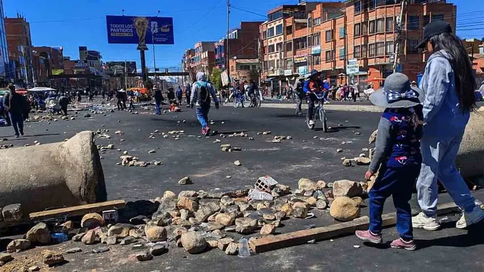 Bloqueo El Alto .