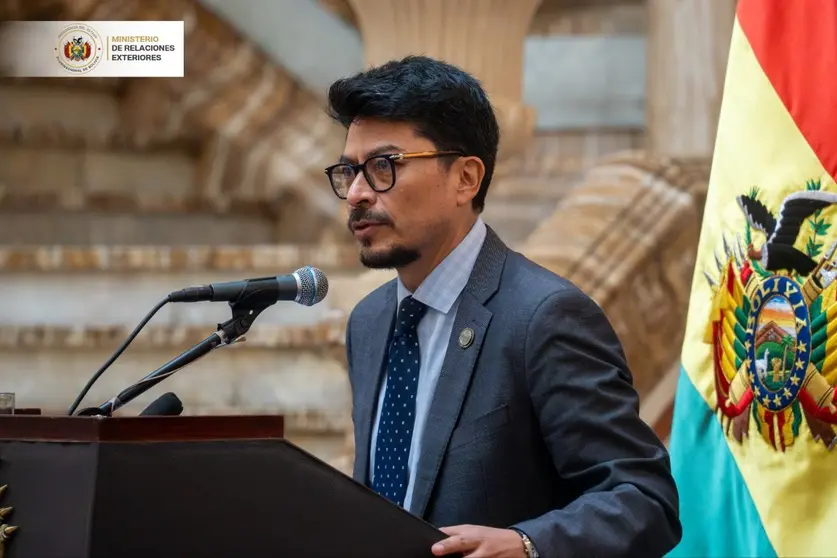 Canciller Fernando Aramayo (Foto: Ministerio de Relaciones Exteriores)