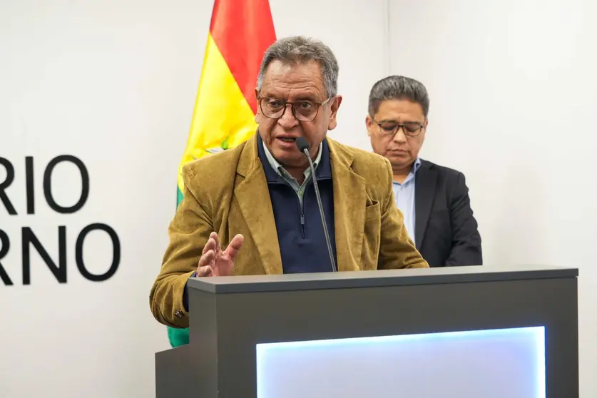 Ministro de Gobierno, Dr. Marco Antonio Oviedo (Foto: Ministerio de Gobierno)